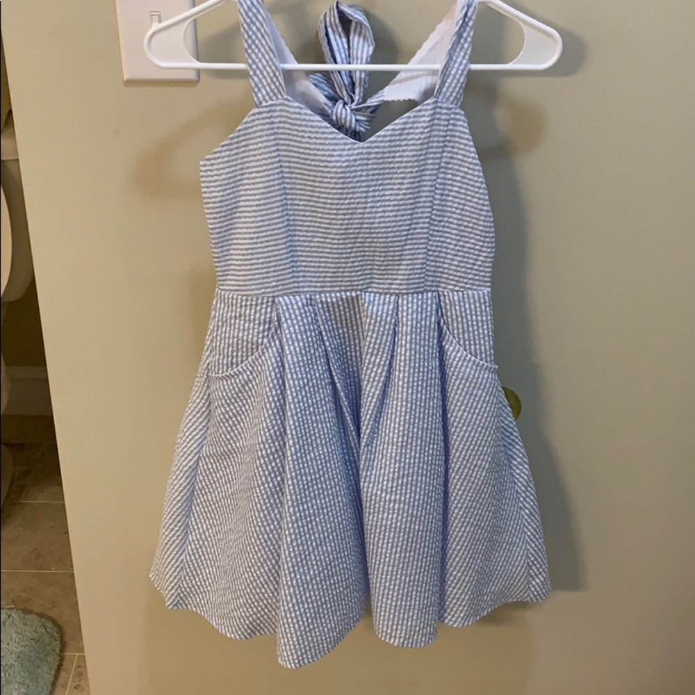 Rare editions seersucker dress